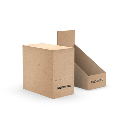 Buy Biodegradable Cardboard Counter Display Stand Boxes For Retail Store / Supermarket online manufacture