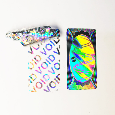 Buy Reflective Custom Removable Labels Adhesive Holographic Vinyl Sticker online manufacture