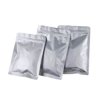 Buy Full Aluminum Vacuum Storage Bag with Moisture Proof Heat Seal and Custom Size Three Side Seal Pouch online manufacture