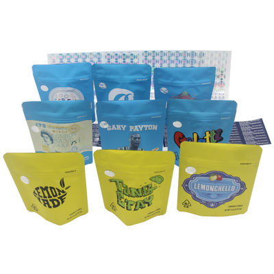 Buy Heat Sealing Aluminum Foil Mylar Bag Custom Printed Logo ziplockk Mylar Bags online manufacture