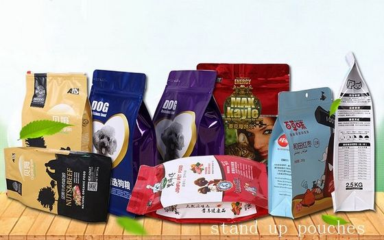 Buy Plastic Stand Up Zipper Bags Moisture Proof For Food Packaging online manufacture