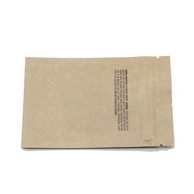 Buy Paper Kraft Bag Stand up Zipper Kraft Paper Pouch Waterproof Zipper Sealed Resealable online manufacture