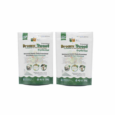 Buy 9 Colors Food Grade Gummy Biodegradable Stand Up Pouches With Zipper online manufacture