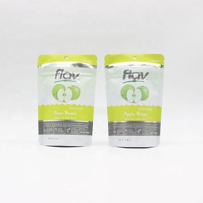 Buy Plastic Zipper Vacuum Biodegradable Stand Up Pouches Eco Friendly Resealable online manufacture