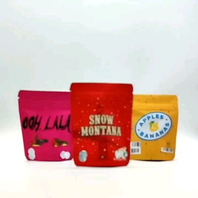 Buy 3.5 Gram ziplockk Foil Bag Pouches Eco Friendly Standing Packaging Food online manufacture