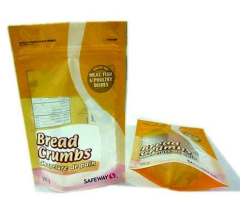 Buy Mylar See Through Pouches 250g Plastic Stand Up Pouch With ziplockk online manufacture