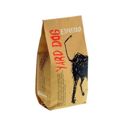 Buy Custom Printed Stand Up Pouch Coffee Bag Flat Bottom Coffee Packaging Bag Pouch With Zipper online manufacture