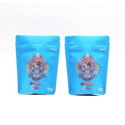 Buy Stand Up Soft Touch Mylar Bag Moisture Proof ziplockk Aluminum Foil Bag online manufacture