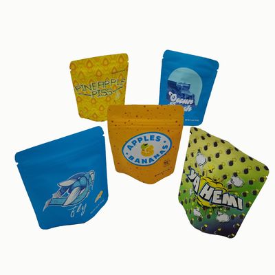 Buy Childproof 100 Mircons Resealable Stand Up Pouches For Food Packaging online manufacture