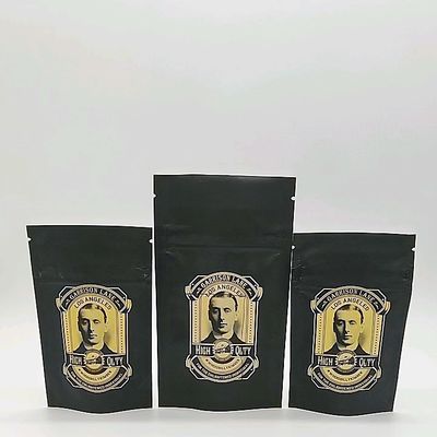 Buy 1oz Soft Touch Mylar Bag MOPP 130mm Resealable Food Pouches Food Grade online manufacture