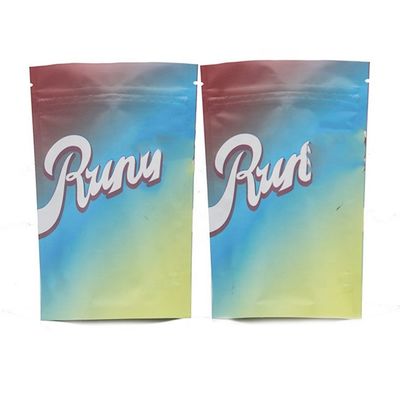 Buy Empty Tea Packaging Stand Up Pouch Moisture Proof Resealable Zipper Bags online manufacture