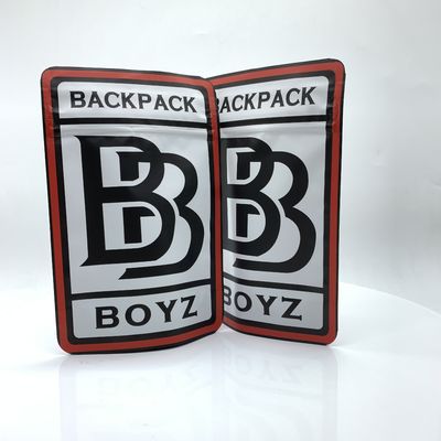 Buy Custom Printed Mylay Smell Proof backpack boys Double Zipper Plastic Child proof Resistant Weed Packing Bags online manufacture