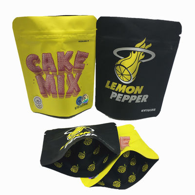 Buy Heat Seal Foil 3.5g Aluminum Laminated Bag 0.125oz Soft Touch Film online manufacture