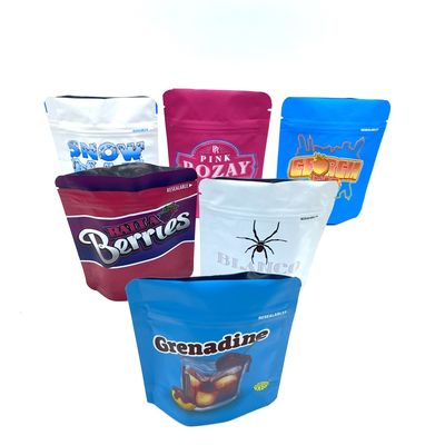 Buy LDPE Resealable Mylar Bags Gravure Print Aluminum Packaging Bags GMP online manufacture