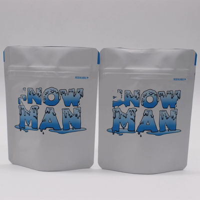 Buy Small Frosted Zip Lock Stand Up Pouch Packaging Mylar Bags For Weed online manufacture
