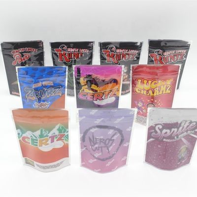 Buy CPP PET Flat Bottom Plastic Bags 110 Mircons Resealable Food Pouches online manufacture
