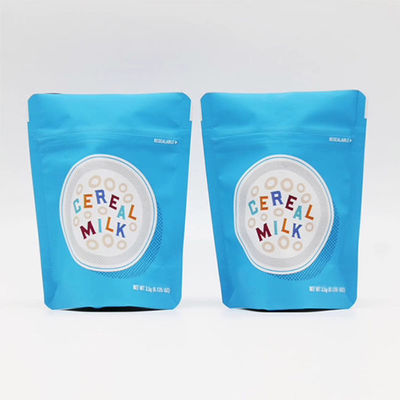 Buy CMYK Printed Stand Up Barrier Pouches 50g Reusable ziplockk Bags online manufacture
