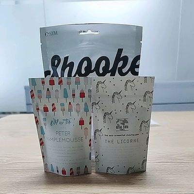 Buy Cookies Doypack LDPE Resealable 14g Stand Up Zipper Bags SGS online manufacture