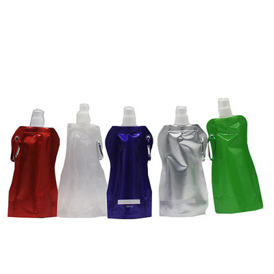 Buy 500ml Liquid Spout Pouch 120 microns Stand Up Pouch With Nozzle online manufacture