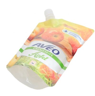 Buy Mylar Liquid Spout Pouch 100ml Laundry Detergent Pouches SGS online manufacture