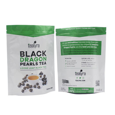 Buy Biodegradable Coffee Packaging Pouch Tear Notch Childproof 2oz Coffee Bags online manufacture