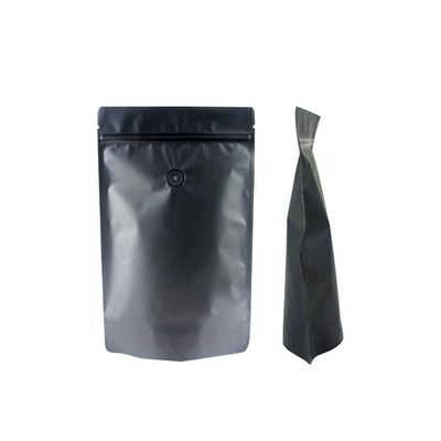 Buy VMPET Black Coffee Packaging Pouch ziplockk Waterproof 1kg Coffee Bags online manufacture