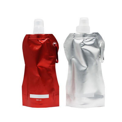 Buy Custom Liquid Packaging Plastic Spout Pouches Juice Drink Stand Up Bag With Nozzle online manufacture
