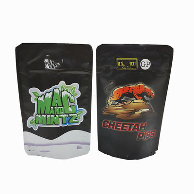 Buy Child Proof Mylar ziplockk Pouches Waterproof Resealable Edible Packaging Bags For Snack online manufacture