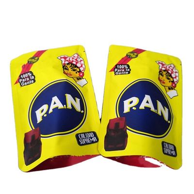 Buy Anti Corrosion ziplockk Resealable Stand Up Pouch Bags CMYK Printed online manufacture