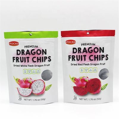 Buy 1.76oz Custom Food Packaging Bags 50g Stand Up Doypack Zipper Bags online manufacture