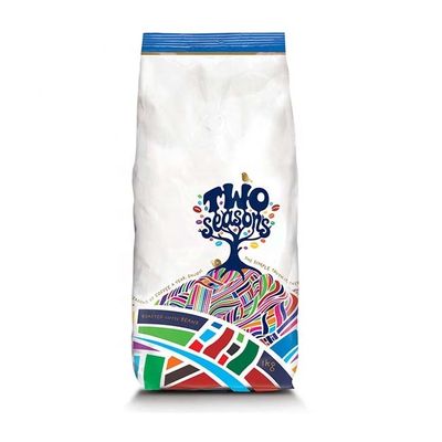 Buy 9.05 Inch VMPET Stand Up Coffee Pouches ziplockk Coffee Bags With Valve online manufacture