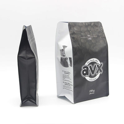 Buy Zipper Top ODM Coffee Packaging Pouch 8 Oz Coffee Bags With Valve online manufacture