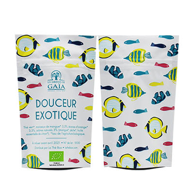 Buy Food Grade Bag Packaging Custom Zip Lock Smell Proof Pouch Environment Friendly for Food Packaging online manufacture