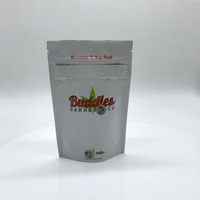 Buy 4x5 Inch Matte White Stand Up Pouch 12C Recyclable Retort Pouch online manufacture
