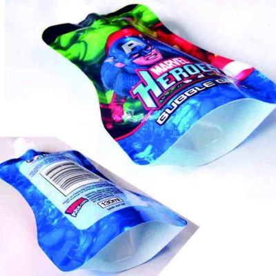 Buy 2L Liquid Spout Pouch GMP Customized Printing Fruit Juice Packaging Pouch online manufacture