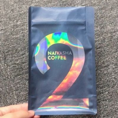 Buy OEM Holographic Stand Up Pouch SGS 3.5g Kraft Paper Zipper Bags online manufacture