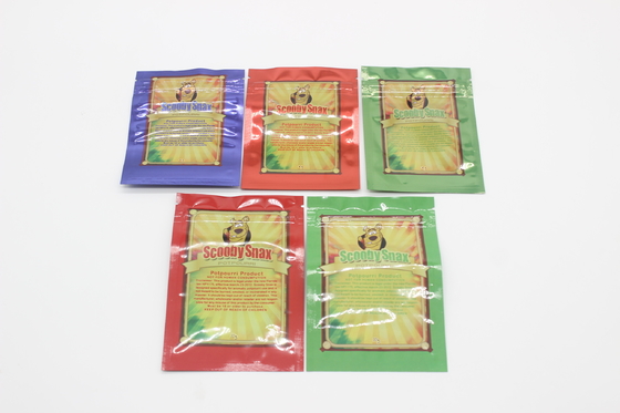 Soft Touch Stand Up Heat Seal Zipper Bags 3.5g Custom Plastic Mylar Bags