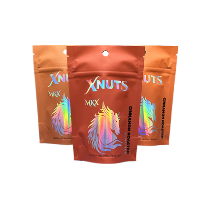 Mylar Holographic Foil Bag 3.5g Custom For Weed Packaging