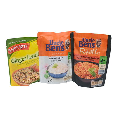 Gravure Printing Heat Sealable Retort Pouch Packaging For Food Storage