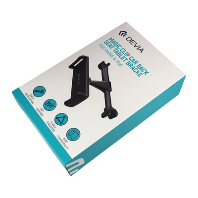 Customized Closure Glossy Paper Packaging Box With Display