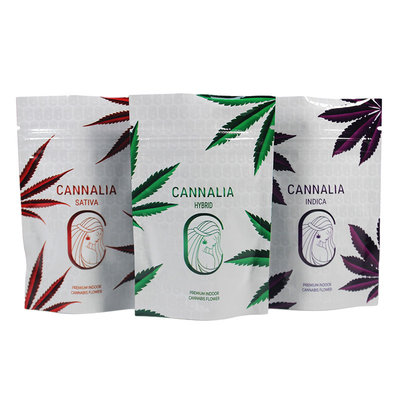 Custom Printed Smell Proof Herbs Ziplock Mylar Bags for Cookie Gummy Biscuit Packaging