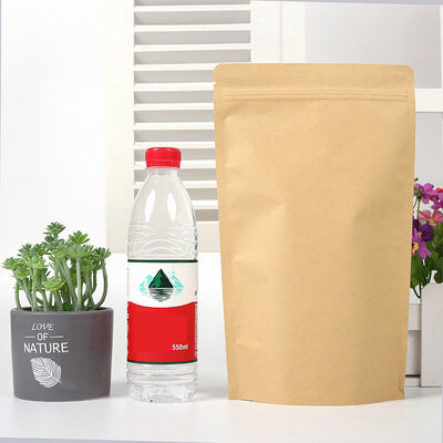 Custom Size Moisture Proof Zipper Lock Stand Up Pouch for Resealable Food Storage