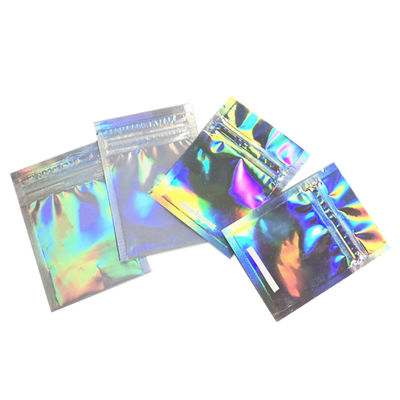 Biodegradable Holographic ziplockk Pouches