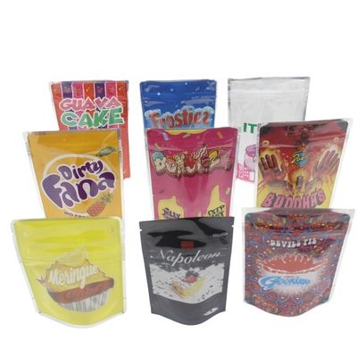 CMYK Printed Flat Bottom Stand Up Pouch