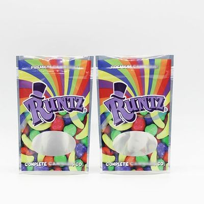 250g Plastic Food Pouches CMYK Printed Snack Food Packaging Bags