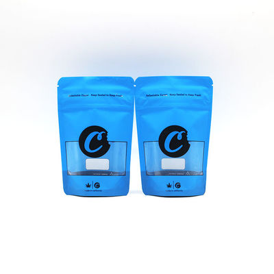Recoverable CPP Smell Proof ziplockk Pouches Jungle Boys VMPET With Window