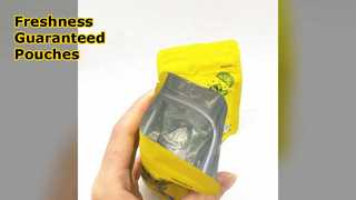 Foil Stand Up Pouches Zipper Packaging