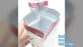 Smell Proof Bags Custom Printed Stand Up Pouches